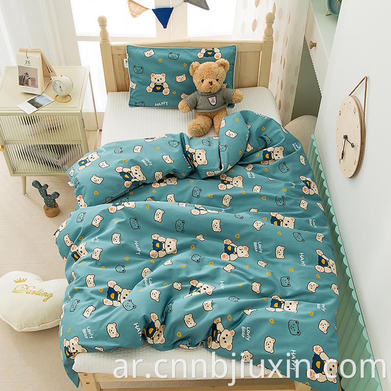Wholesale Custom Color 3d Printing Pattern Duvet Cover Bedding Set For Kids3